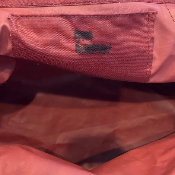 Longchamp le Pliage Burgundy Tote Bag Large - Picture 13 of 13